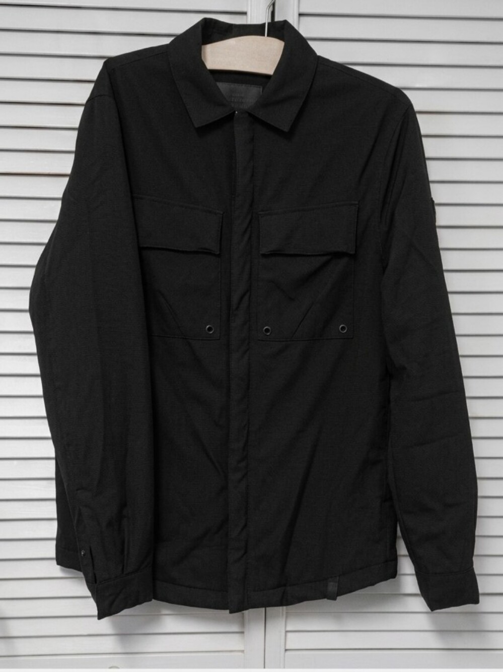 RUDSAK Men's Black Thermal Shirt Jacket